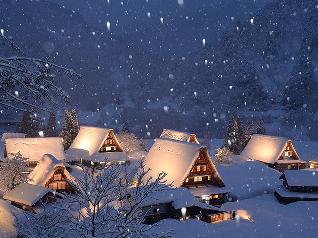 《富山》五箇山 菅沼合掌造り集落（観光イメージ）