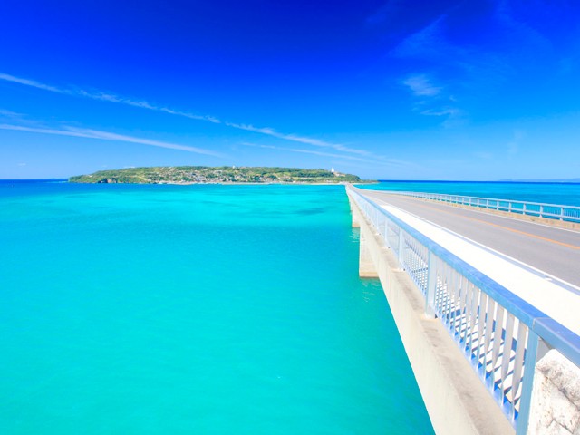 古宇利大橋（滞在30分）