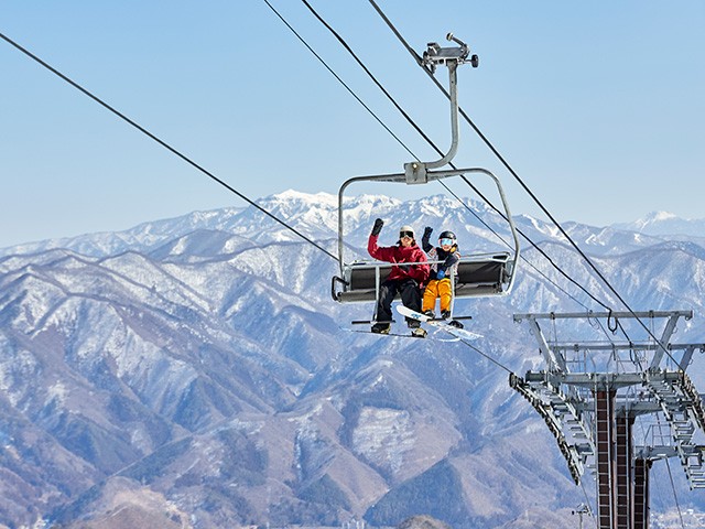 横浜発着 朝発日帰り ノルン水上スキー場 滞在約6時間50分 新宿 関東 発ノルン水上スキー場へのスキー ツアー スノボツアーを予約するならオリオンツアー