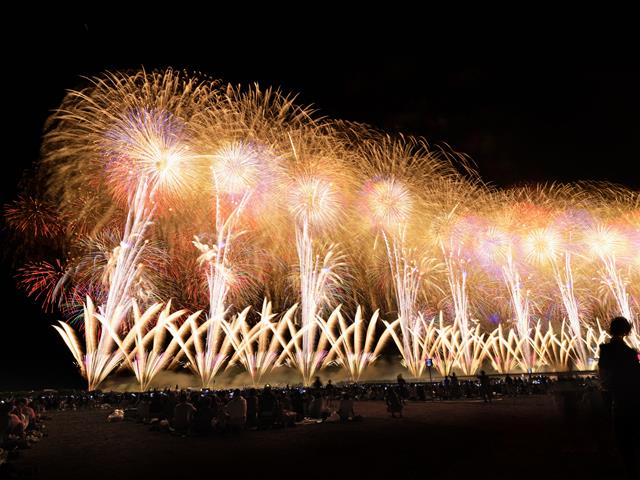 バラ売り可能！】長岡花火大会5枚 8/2 B会場北エリア 長岡花火