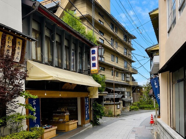 渋温泉 歴史的木造建築が連なる風情ある路地