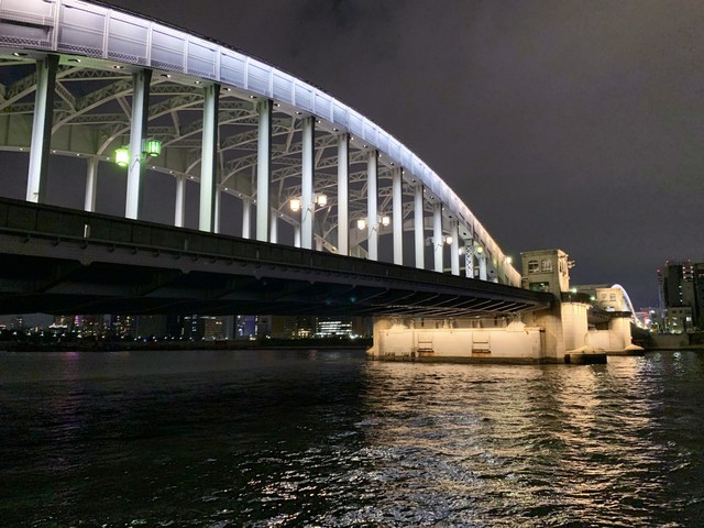 レインボーブリッジとお台場の夜景