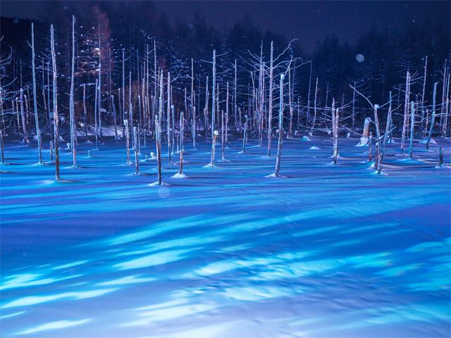 青い池（観光イメージ）