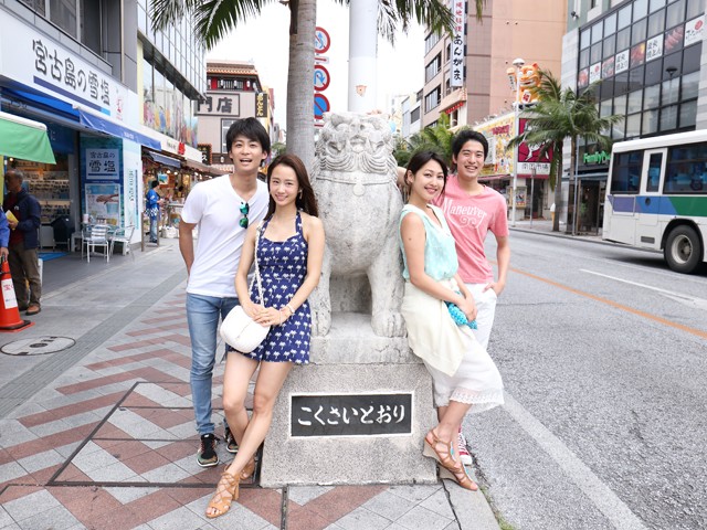 那覇市内イメージ（国際通り）