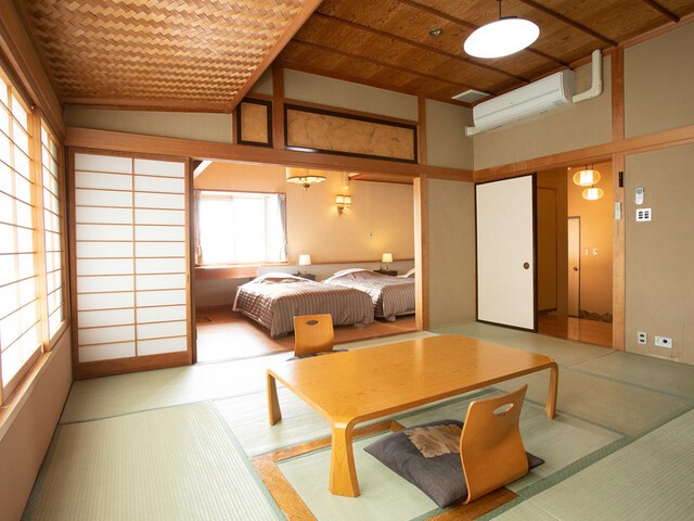 ●マイカー　志賀高原マウンテンリゾート(全山券)湯田中・ホテル水明館∥最上階特別室(和洋室)